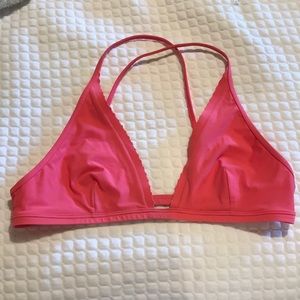 Lululemon scallop bikini in pink, size 6